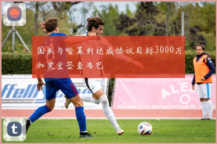 国米与哈莱利达成协议目标3000万加奖金签查洛巴